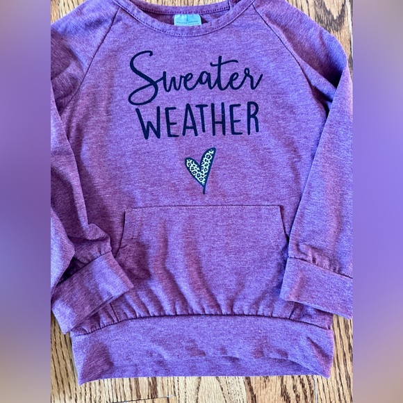 Sparkle in Pink Mommy & Me “Sweater Weather” shirt set - Picture 7 of 7